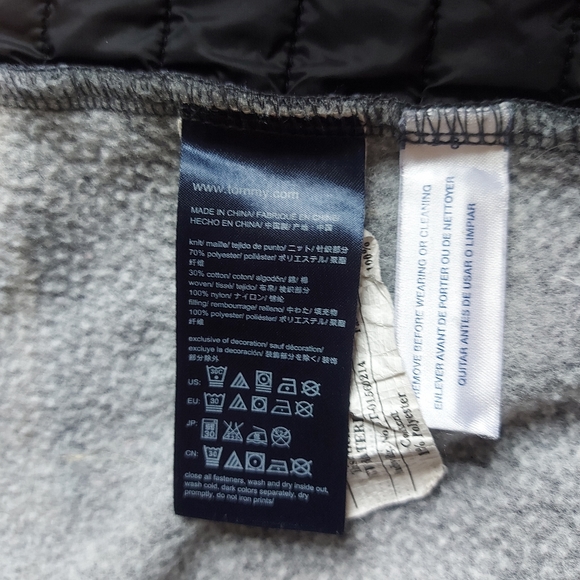 Tommy Hilfiger Sport black fall jacket, small - Picture 9 of 11
